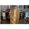 Image 2 : MAPLE BOOK SHELF APPROX 7FT TALL
