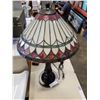 Image 2 : LEADED GLASS LAMP