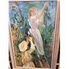 Image 2 : OIL ON CANVAS FARM SCENE