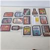 Image 1 : 14 DIFFERENT 1980S WACKY GUM CARDS W/ SERIES 4 CHECK LISTS