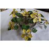 Image 2 : BOVANO ENAMELED FLOWER DISPLAY