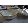 Image 2 : POOLE AND LIMOGES CHINA TUREENS AND GRAVY BOAT