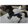 Image 2 : HEAVY SOLID CAST METAL DECORATIVE HORSE