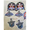 Image 2 : 12 STANLEY CUP PATCHES YEARS 1999, 2000, 2004, 2007, 2011 - RETAIL $300