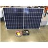 Image 1 : BRAND NEW 300 WATT RENOGY SOLAR PACKAGE, WITH SOLAR CHARGE CONTROLLER, WIRING, IN LINE SWITCH AND 40