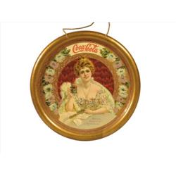 Coca Cola Self Framed Tin Sign