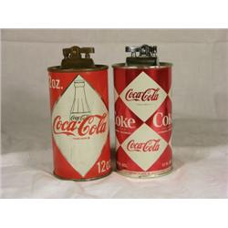 Two Coca Cola Can Cigarette Lighters