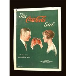 Coca Cola Girl Sheet Music 1927