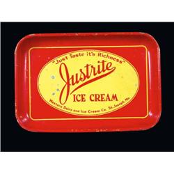 Just Rite Ice Cream Serving Tray