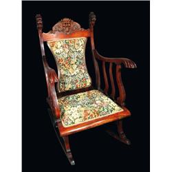Cherry wood Rocker