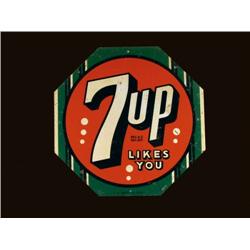 7-UP Tin Sign