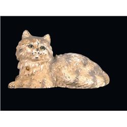 Hubley Cast Iron Cat Door Stop