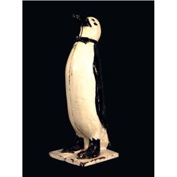 Cast Iron Penguin Door Stop