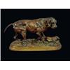 Image 1 : Bronze Dog with Rabbit