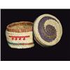 Image 1 : Early Indian Woven Box with lid