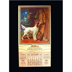 1931 Western Cartridge Co. Calendar