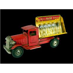 Coca Cola Metal Craft Toy Truck