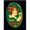 Image 1 : 1914 Coca Cola Celluloid Pocket Mirror