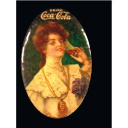 1906 Coca Cola Celluloid Pocket Mirror