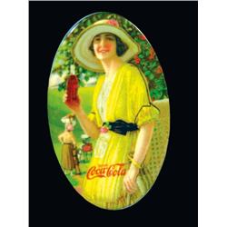 1920 Coca Cola Celluloid Pocket Mirror
