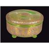 Image 1 : Vaseline Glass Candy Dish