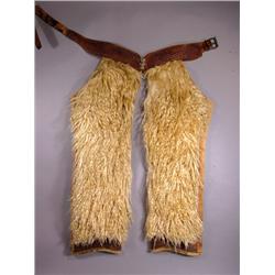 White Wooly Chaps