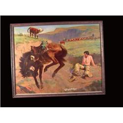 Early Western Print by Tom Ryan