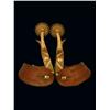 Image 1 : Single Mount Silver Overlay Spurs