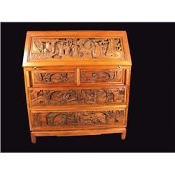 Mahogany Asian Desk