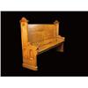 Image 1 : Quarter sawn Oak Church Pew