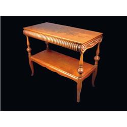 Oak Silverware Server Table