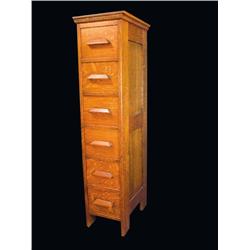 Quarter sawn Oak File Cabinet