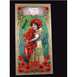 1914 Calendar for Burkhardt Brewing