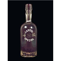 Capitol Special Whiskey Bottle