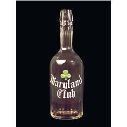 Maryland Club Whiskey Bottle