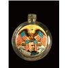 Image 1 : Label Under Glass Military Flask