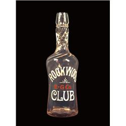 Rookwood Club Whiskey Bottle