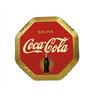 Image 1 : Coca Cola Embossed Tin Sign