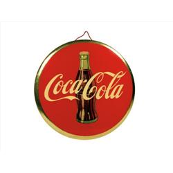 Coca Cola Celluloid Sign