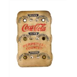 Coca Cola Baseball Scorekeeper