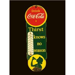 Coca Cola Thermometer Canadian 1939