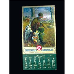 1931 U.S. Cartridge Co. Calendar