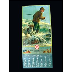 1929 U.S. Cartridge Co. Calendar