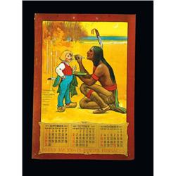 1907 Round Oak Stove Calendar