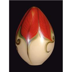 Art Glass Cone Shaped Décor Piece