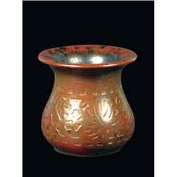 Signed Tiffany Studios Match Holder