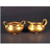 Image 1 : Pickard Gold Overlay Creamer/Sugar