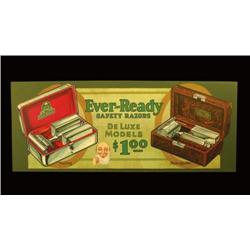 Ever Ready Safety Razors Sign