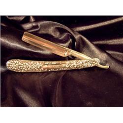Sterling Silver Straight Razor