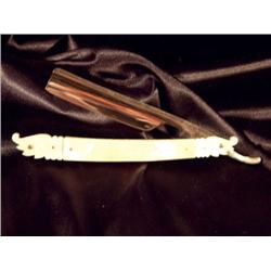 Mother of Pearl Straight Razor